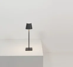 Lampe*Zafferano Baladeuse, Poldina Micro, , IP65, LED, dim, 2200-3000K, 195 lm, Ø7cm, H27,5cm - noir