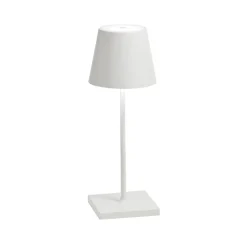 Lampe*Zafferano Baladeuse, Poldina Mini, , IP65, LED, dim, 2200-3000K, 234-256 lm, Ø11cm, H30cm - blanc