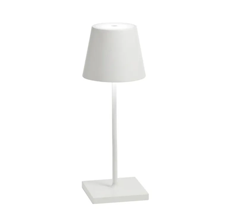 Lampe*Zafferano Baladeuse, Poldina Mini, , IP65, LED, dim, 2200-3000K, 234-256 lm, Ø11cm, H30cm - blanc