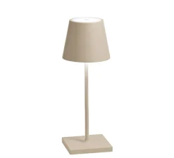 Lampe*Zafferano Baladeuse, Poldina Mini, , IP65, LED, dim, 2200-3000K, 234-256 lm, Ø11cm, H30cm - sable