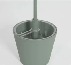 Lampe*Zafferano Baladeuse, Poldina Reverso, , IP54, LED, dim, 2200-2700-3000K, 241-250-262 lm, Ø11cm, H35cm - Gris foncé