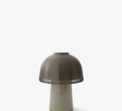 Baladeuse, Raku, beige gris et bronze, dimmable, Ø16cm, H21cm - Andtradition