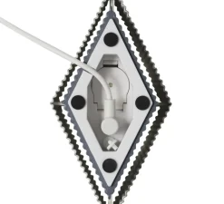 Lampe*Pholc Baladeuse, Romb Mini, , IP44, L8cm, H19cm - blanc coton