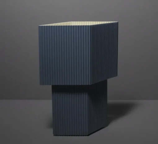 Lampe*Pholc Baladeuse, Romb Mini, , IP44, L8cm, H19cm - bleu