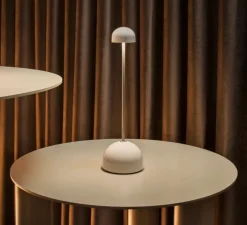 Baladeuse, Sips, blanc, argent, IP43, LED, dim, 2700K, 327 lm, Ø9cm, H31cm - Marset