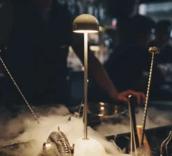 Baladeuse, Sips, blanc, argent, IP43, LED, dim, 2700K, 327 lm, Ø9cm, H31cm - Marset