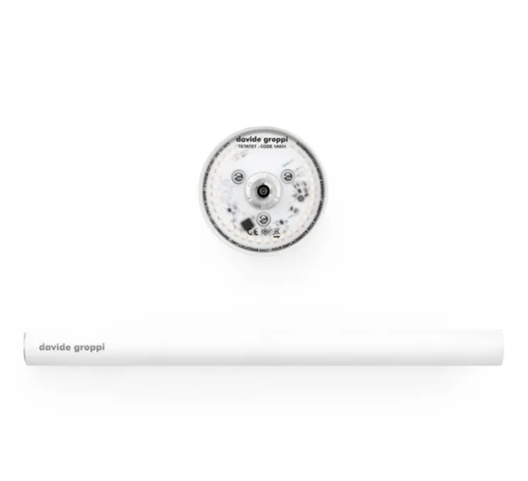 Baladeuse, TeTaTeT, blanc mat, LED, 2700K, 178lm, 12H, Ø9cm, H34,5cm - Davide Groppi