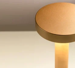 Lampe*Davide Groppi Baladeuse, TeTaTeT, , LED, 2700K, 165lm, Ø9cm, H34,5cm - or mat