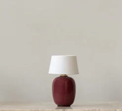 Lampe*Audo Copenhagen Baladeuse, Torso, , LED, dim, 2700K, 150lm, Ø11,7cm, H19,6cm - rubis