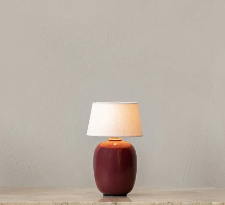 Lampe*Audo Copenhagen Baladeuse, Torso, , LED, dim, 2700K, 150lm, Ø11,7cm, H19,6cm - rubis