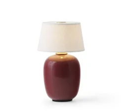 Lampe*Audo Copenhagen Baladeuse, Torso, , LED, dim, 2700K, 150lm, Ø11,7cm, H19,6cm - rubis