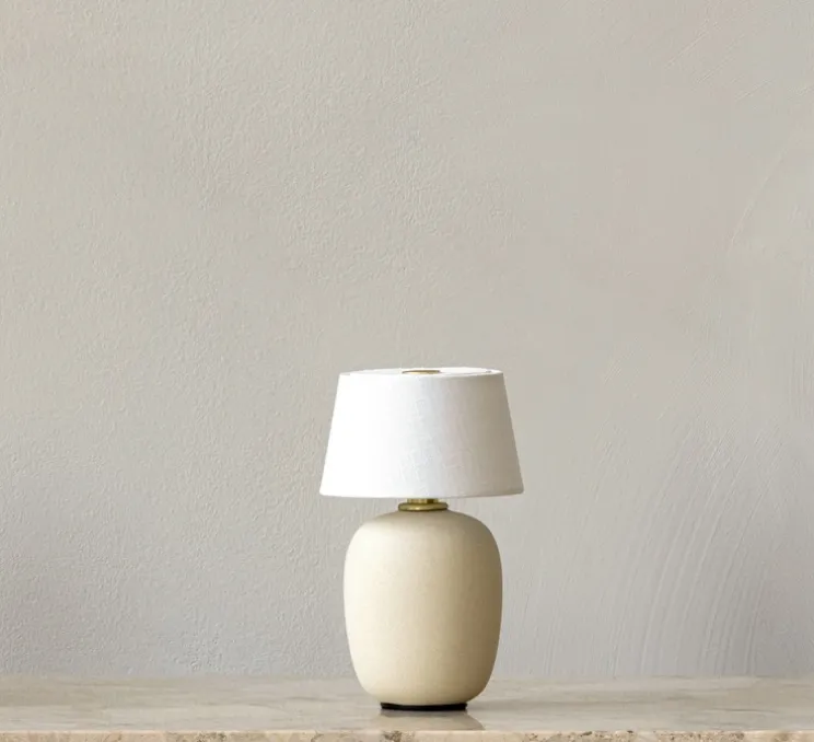 Baladeuse, Torso, sable, LED, dim, 2700K, 150lm, Ø11,7cm, H19,6cm - Audo Copenhagen