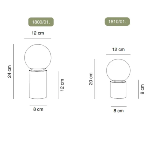 Lampe*Alma light Baladeuse, Tribeca USB, , IP45, LED, 3000K, 150lm, L12cm, H24cm - blanc