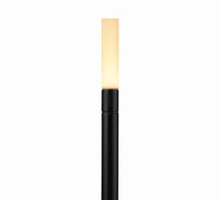 Baladeuse, Wick, noir, LED, dim, 2600K, lm, Ø12cm, H26cm - Graypants