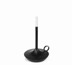 Lampe*Graypants Baladeuse, Wick S, , IP44, LED, dim, 2600K, 35 lm, Ø12cm, H16,5cm - noir