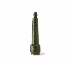 Base pour lampe, Retro Stoneware, vert, Ø11,5cm, H45cm - HK Living