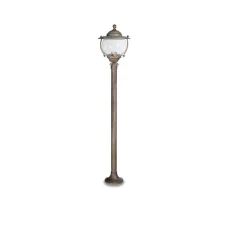 Lampadaire*Moretti Luce Borne, Betulle 2056, , IP43, Ø21,5cm, H107cm - Laiton vieilli