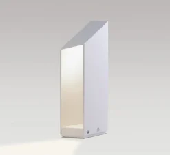 Lampadaire*Marset Borne, Domus B37, , IP65, LED, 2700K, 505 lm, L14cm, H37cm - blanc