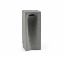Borne, Grot 400, béton, IP55, LED, 2700K, 77 lm, L15,8cm, H40cm - Faro
