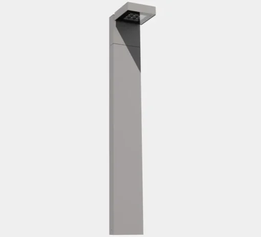 Borne, Modis Optics, gris, IP66, LED, 3000K, 1914 lm, L14cm, H100cm - LEDS C4