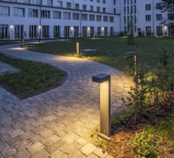 Lampadaire*SLV Borne, Quadrasyl 75, , IP44, L1919cm, H75cm - anthracite