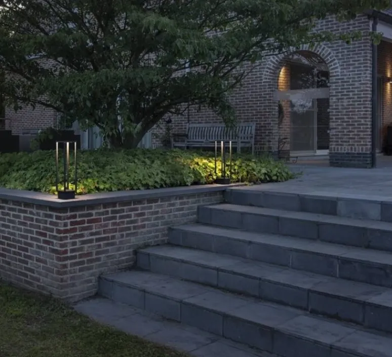 Lampadaire*SLV Borne, Quadrulo, , IP55, LED, 3000K, 340 lm, L14cm, H53cm - anthracite