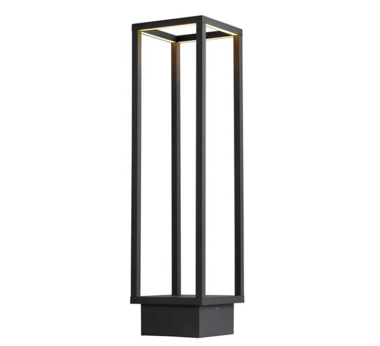 Lampadaire*SLV Borne, Quadrulo, , IP55, LED, 3000K, 340 lm, L14cm, H53cm - anthracite