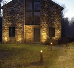 Lampadaire*SLV Borne, Rusty 70, , IP55, Ø19cm, H70cm - rouille