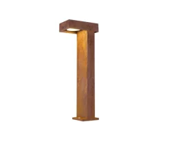 Lampadaire*SLV Borne, Rusty Pathlight 70, , IP55, LED, 3000K, 470 lm, L15cm, H70cm - rouille