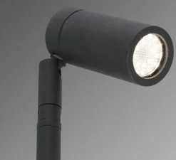 Lampadaire*Faro Borne, Seth-28, , LED, L4cm, 2700K, 450lm, H28cm, IP44, 40° - noir