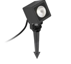 Lampadaire*Faro Borne, Sobek, , LED, L8cm, H33cm, IP65, 50° - noir
