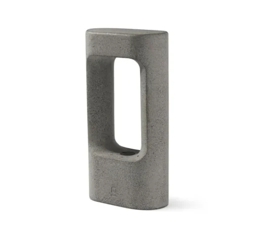 Borne, Totem 285, gris, IP55, LED, 3000K, 370 lm, L15cm, H28,5cm - Faro