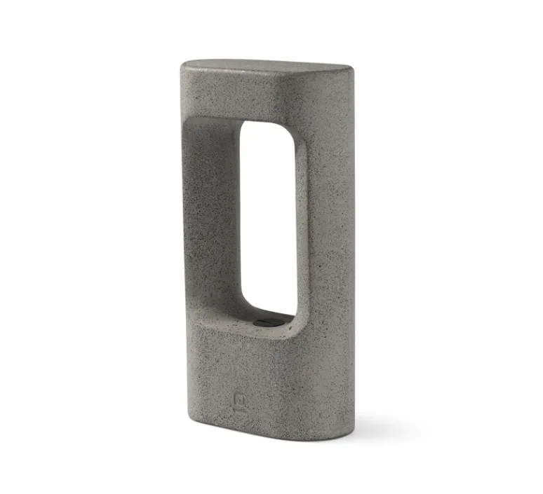 Lampadaire*Faro Borne, Totem 285, , IP55, LED, 2700K, 370 lm, L15cm, H28,5cm - gris