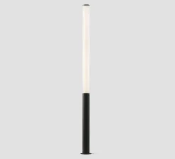Lampadaire*Faro Borne, Tura 2050, , IP65, LED, 3000K, 4784 lm, Ø16cm, H205cm - gris foncé