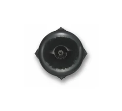 Boîte de dérivation, Garby, Porcelaine noir, Ø118x53mm - Fontini