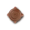 Boîte de dérivation métal vieilli, Garby, Ø108x53mm - Fontini