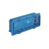 Boîtier d'encastrement, Format Italien, Rectangle, 6/7 modules, Maçonnerie, Azur, L18,4cm, H5cm - Vimar