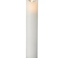 Lampe*Sirius Bougie, Led, Baladeuse, Sara Exclusive, , Ø5cm, H25cm - blanc