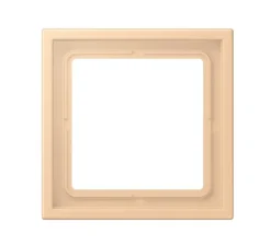 Prise|Interrupteur*Jung Cadre, LS 990, Simple, Le Corbusier Terre Sienne 32122, Interrupteur et Prise, L8,1cm, H8,1cm -
