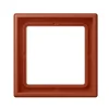 Cadre, LS 990, Simple, Le Corbusier Ocre Rouge 32110, Interrupteur et Prise, L8,1cm, H8,1cm - Jung