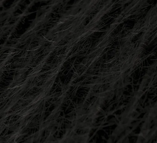 Câble textile tressé, série marlène, TP04, deux fils conducteurs, noir charbon, Ø0,62cm, L1m - Creative Cables