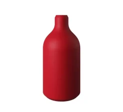 Douille E27, série silicone, rouge, certifié ENEC, Ø3,76 cm, H9,2 cm - Creative Cables