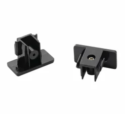 Accessoires*SLV Embouts pour rail 1 allumage, 230v, noir, 2 pièces -