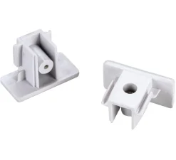 Accessoires*SLV Embouts pour rail 1 allumage, 230v, blanc, 2 pièces -