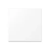 Interrupteur*Jung Enjoliveur, LS 990, Simple, Blanc mat, Interrupteur x1, L7cm, H7cm -