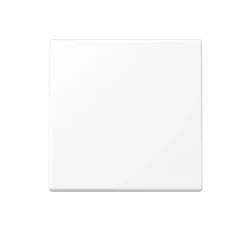 Interrupteur*Jung Enjoliveur, LS 990, Simple, Blanc mat, Interrupteur x1, L7cm, H7cm -