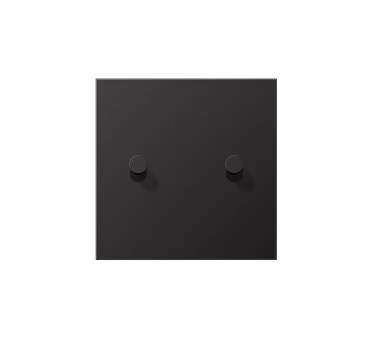 Enjoliveur, LS 1912, Simple, Canon de fusil, Interrupteur cône x2, L8,5cm, H6,7cm - Jung