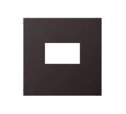 Enjoliveur, LS 990, Simple, Canon de fusil, Prise-USB A/C x1, L7cm, H7cm - Jung