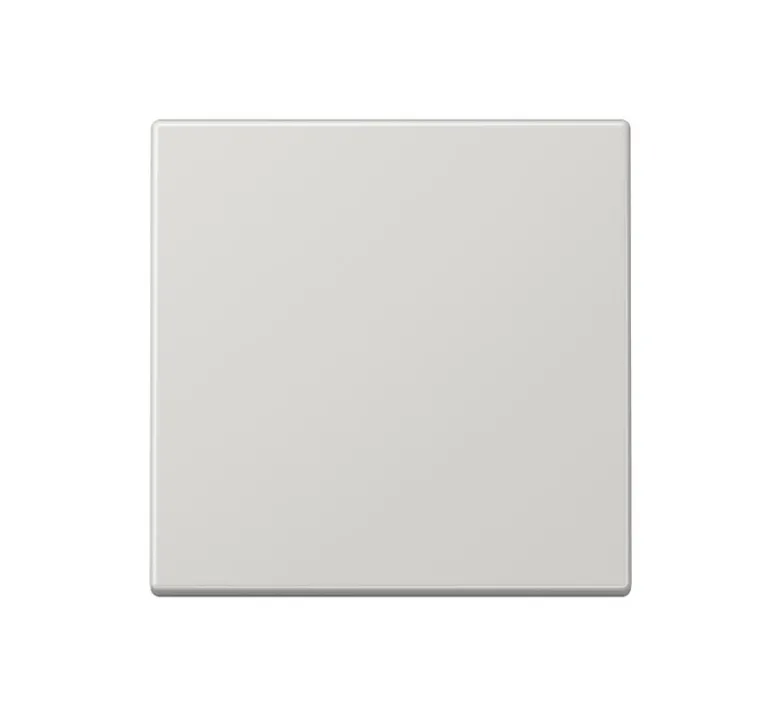 Interrupteur*Jung Enjoliveur, LS 990, Simple, Gris clair, Interrupteur x1, L7cm, H7cm -