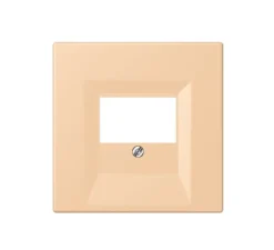 Enjoliveur, LS 990, Simple, Le Corbusier Terre Sienne 32122, Prise-USB C Charge rapide x1, L8,5cm, H6,7cm - Jung